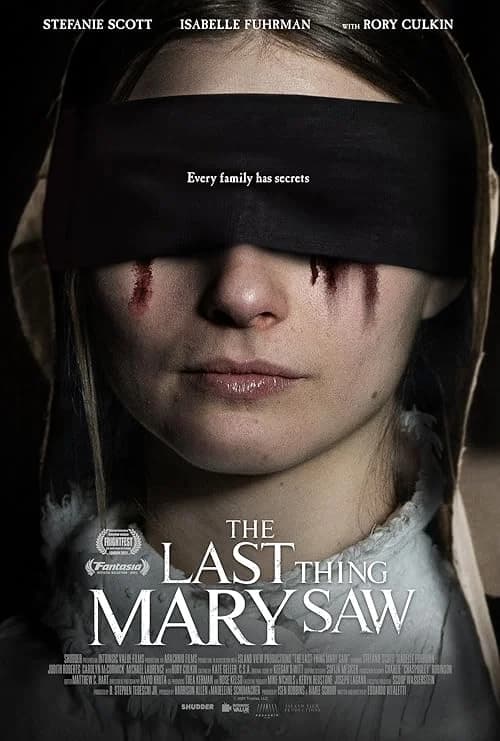 The Last Thing Mary Saw film posteri