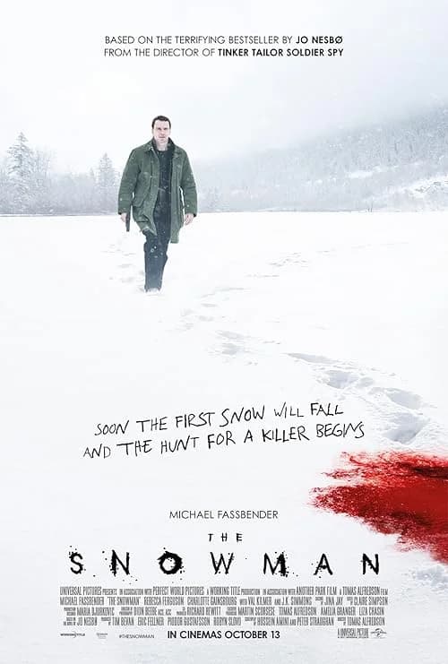 The Snowman film posteri